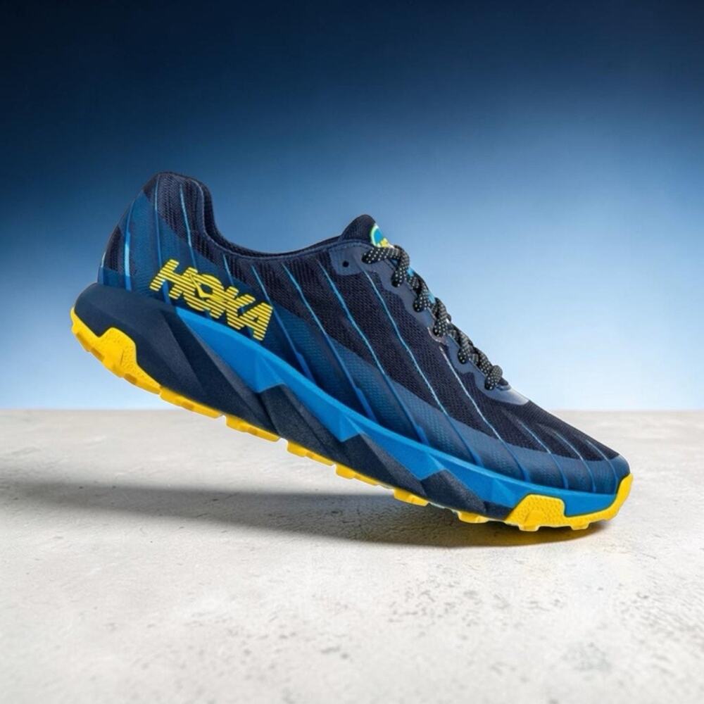 Hoka One One Torrent Mens Trail Running Shoes Men's Sz 9.5 Dresden Blue